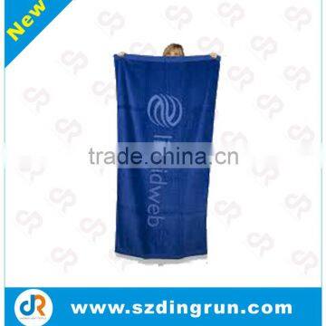 100% cotton yarn dyed beach towel with embroidery