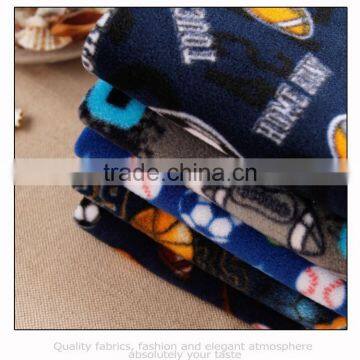 FDY 150D 96F polar fleece fabric for kins garment.