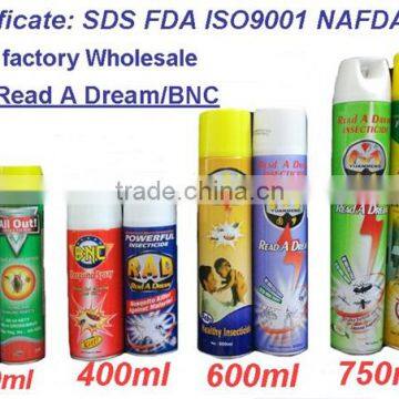 China Manufacturer for Pest Control Items High Quality Cheap Price 300ml 400ml 600ml Insecticide Spray