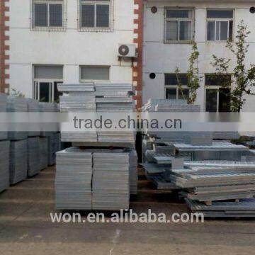 Q235 Mild serrated galvanized steel bar grating