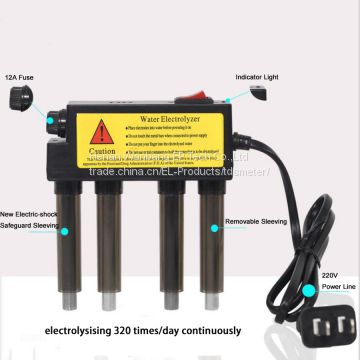 New Electrolyzer Water Electrolysis Apparatus TDS Water Quality Testing Tester 220V