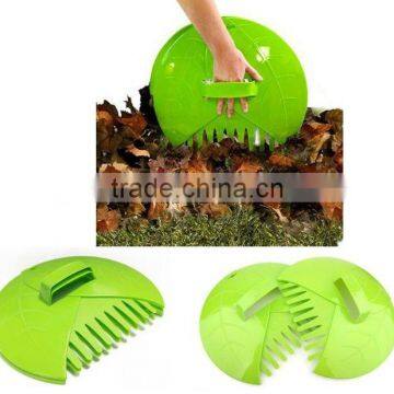 Plastic Hand Leaf Garden Grabber Rake