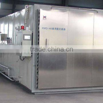 Cubic Mushrooms sterilization equipment with high-pressure