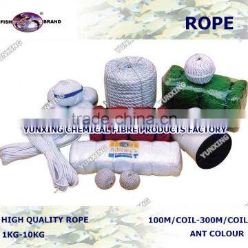 colour polyethylene packing rope price