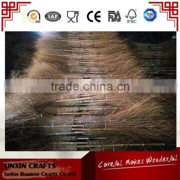 High quality and cheap Italian bamboo broom for garden use from china