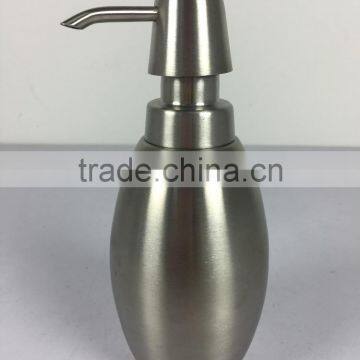 stainless steel soap dispenser