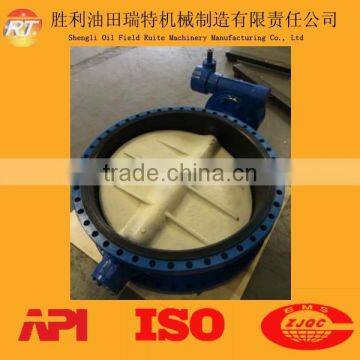 butterfly valve with API Spec 6D Certificate for oilfield