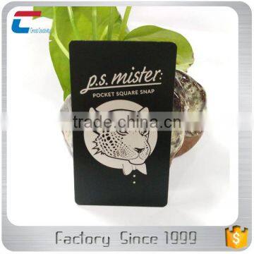 Customized Matte Black Laser Stainless Steel Metal Card photo-3