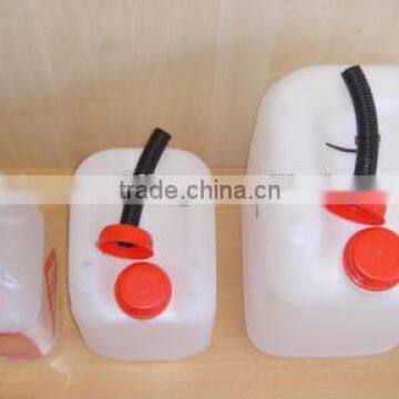 OEM Blow Molding Plastic Unleaded Fuel Can With Pourer Jerry Cans Hdpe Huizhou Facatory photo-4