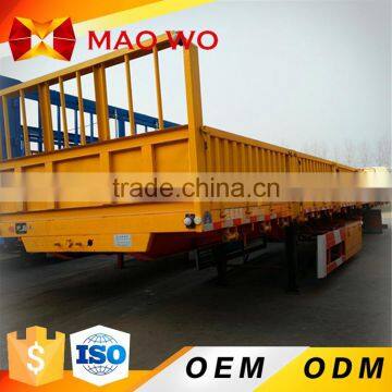 China Manufacturer 3 Axles Cargo Carrier Side Wall Semi Trailer Cheap Price for Sale photo-4