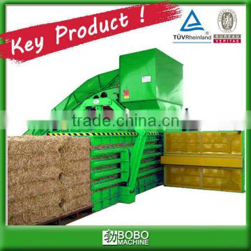 AUTOMATIC HORIZONTAL HYDRAULIC STRAW BALING MACHINE