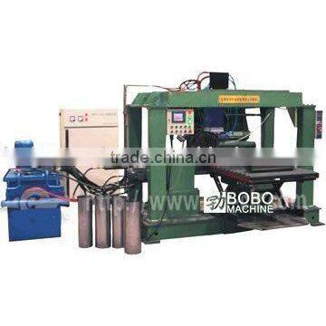 Vehicle muffle seam welder machine