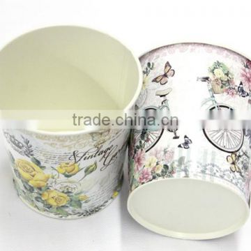 Multi-function decorative metal buckets