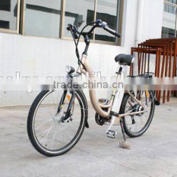 250W Rear Motor,36V10A Lithium Battery,Sinwave Controller,LED Display CE Woman Electric Bike photo-3