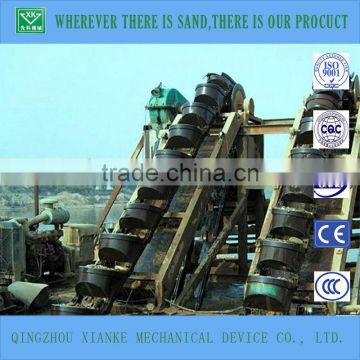 Small Floating Bucket Chain Wheel Dredger for Sale