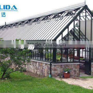 China Chengdu Baolida Commercial Glass Greenhouse Used Commercial Greenhouse photo-3