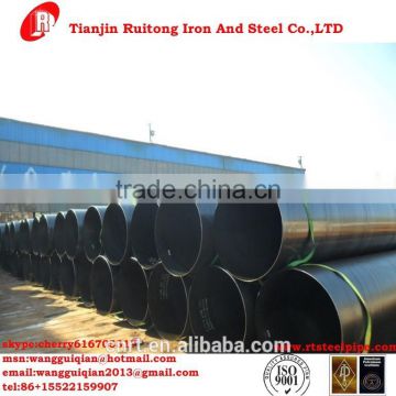 api 5l gr.b /astm a252/gbt 9711.1 ssaw spiral pipe