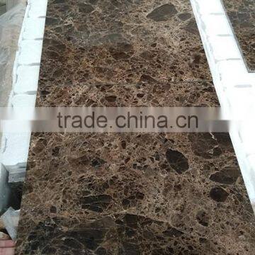 Solid Surface Dark Emperador Marble, Composite Marble Tile photo-4