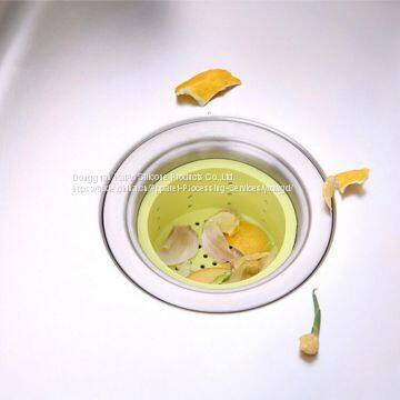 Candy Color Round Silicone Sink Drain Filter for Kitchen photo-5