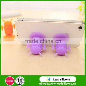 Lady Shoes Shape Silicone Phone Hodler Fashion Girl's High Heel Silicone Phone Holder photo-5