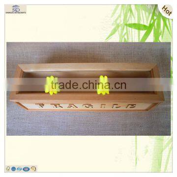 Highend Display Long Clear Lid Wine Case Box photo-2