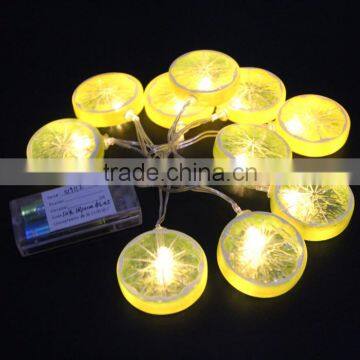 New fruit lights lemon led battery light
