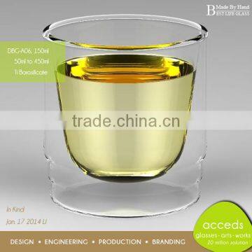 Borosilicate Personalized Custom Cheap Color / Clear Water Glass Cup photo-4