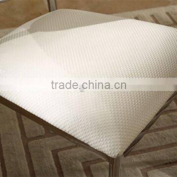 White Cover Silver Banquet Chair Wedding Chair photo-3