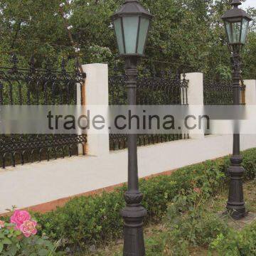 outdoor cast iron decorative lamp post