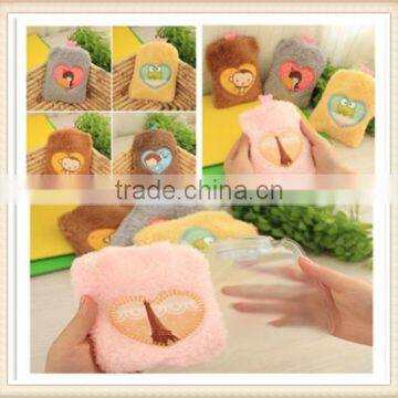 Minion ME3 Rubber HOT WATER BOTTLE WARM Fluffy Plush Bag Heat / Cold Therapy photo-2