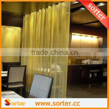 High quality aluminum metal net curtain for room divider