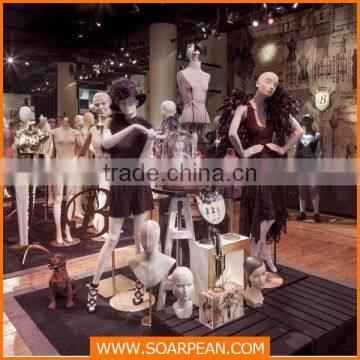 Custom Fiberglass Rack Display Stand Clothes Display Stand for Shop photo-2