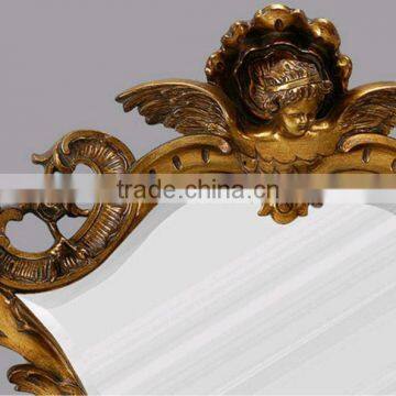 Small Size Resin Living Room Decorative Wall Mirror FA-033S-01 photo-4