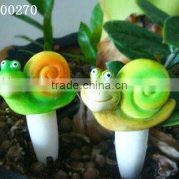 snail design garden lysimeter