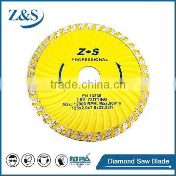 Hot Pressed Strengthen Turbo Diamond Saw Blade