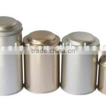 50g 100g 200g Round Metal Tea Tin Box photo-3