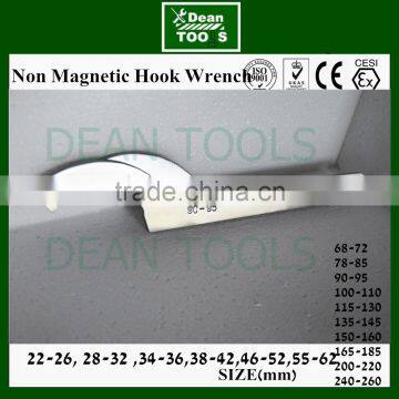 anti magnetic hook spanner,hook wrench