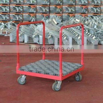 800kg Heavy Duty Steel Four Brake Castor Carpet Trolley