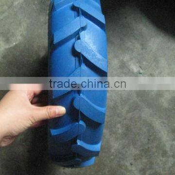 A Strong Grip Hand Trolley Hand Truck Wheel 3.50-6 PU Foam Wheel photo-3