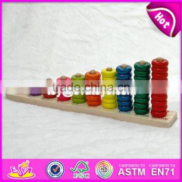 2017 New Design Kids Educational Toys Wooden Stacking Blocks W13D124 photo-6