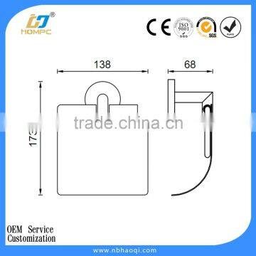 Bathroom Wall Mounted Stainless Steel Waterproof Recessed Toilet Paper Holder photo-2