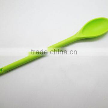 Food Grade Soft Silicone Feeding Spoons Set Unbreakable Flexible Silicone Baby Spoon photo-2