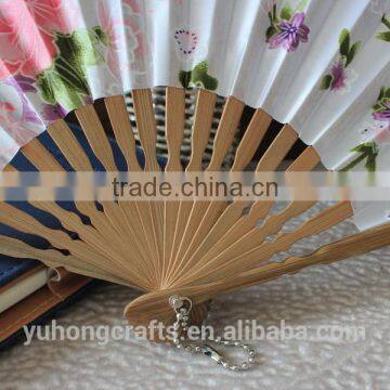 High Quality Bamboo Fabric Fan for Ladies photo-5