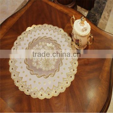 cheap pvc lace coaster doilies