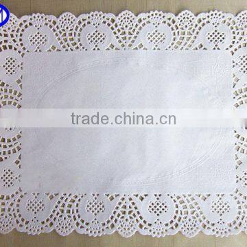 Eco-friendly Paper Doilies with all packing square Table Paper Doilies Inch Paper Doilies