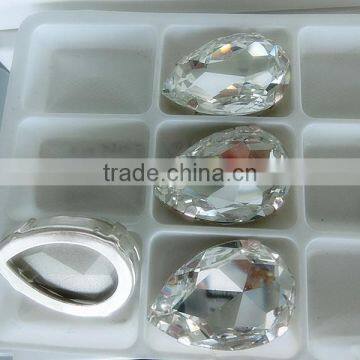 Sew on Rhinestones in Metal Claw for Wedding Dress photo-5