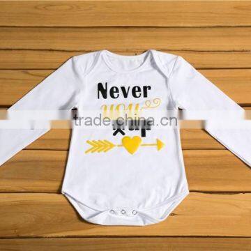 Boutique Baby Long Sleeves Jumpsuit Baby Girl Holiday Clothes Wholesale Children Wear Valentines Petti Romper photo-6