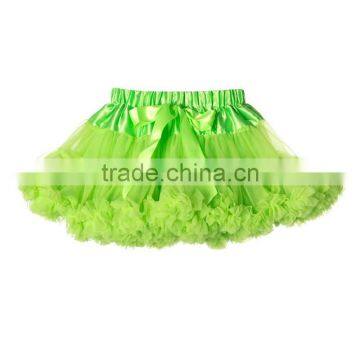 Hot Sale Baby Fluffy Pettiskirts Girl's Tutu Chiffon Skirt Children Wear Summer Boutique Party Cutting Dress photo-2