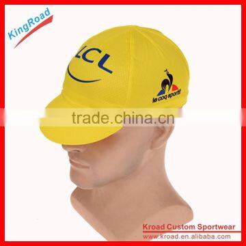 Accept sample order Unisex coolmax mesh dry fit custom cycling cap bicycle hat bike