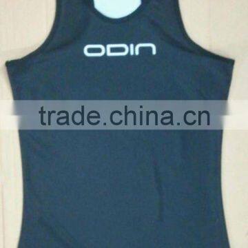 2014 Sublimated Printing Running Tank, Custom Women and Men Cut Running Singlets